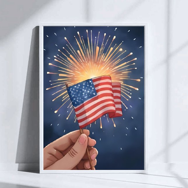 American Flag Patriotic Poster (Creator Uploaded)