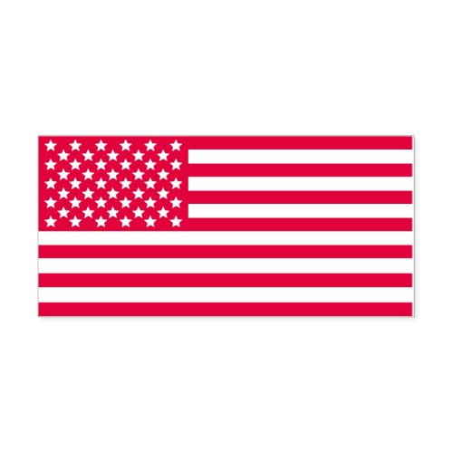 American Flag Patriotic Stars and Stripes USA V2 Self_inking Stamp