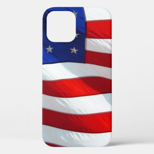 American Flag Patriotism iPhone 12 Pro Case