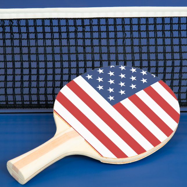 American flag patritoic PING PONG PADDLE (Insitu)