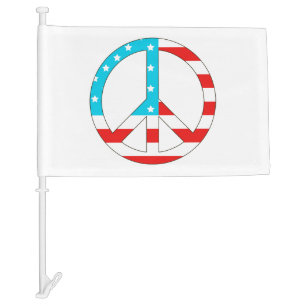 American Flag Peace Sign