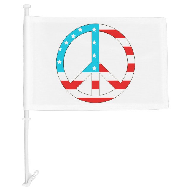 American Flag Peace Sign (Front)
