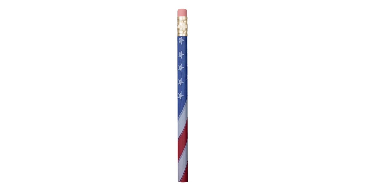 American Flag Pencil | Zazzle