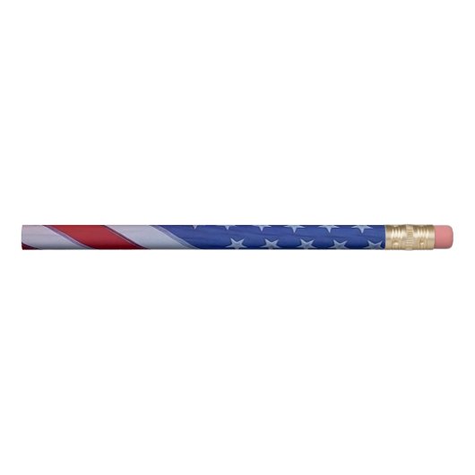 American Flag Pencil (Rotated 270)