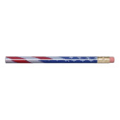American Flag Pencil (Back)
