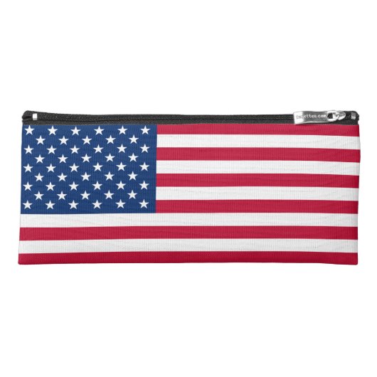 American Flag Pencil Bag (Front)