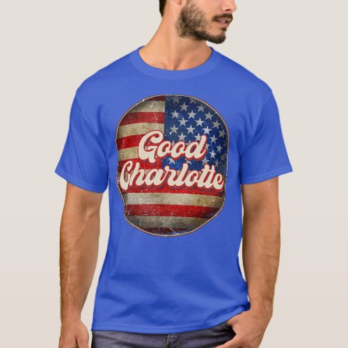 American Flag Personalized Good Proud Name Birthda T_Shirt