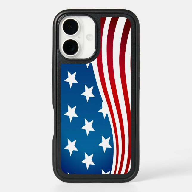 American Flag Phone Case (Back)