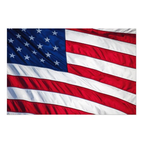 American Flag Photo Print