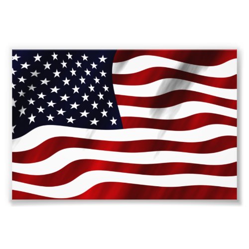 American Flag Photo Print