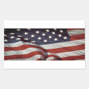 American Flag photo stickers
