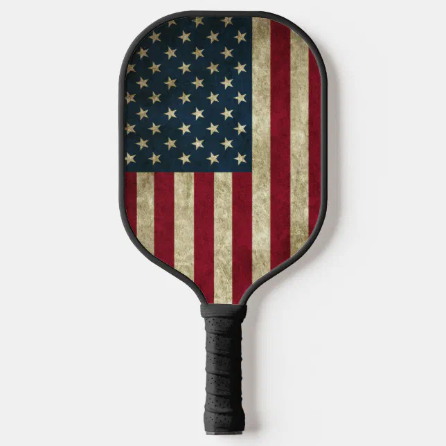 American Flag Pickleball Paddle Zazzle