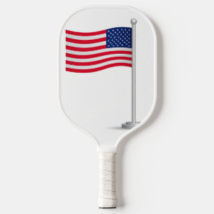 american flag pickleball paddle