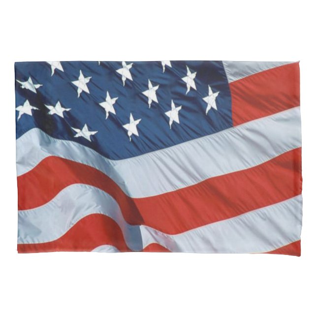 American Flag Pillow Case (Front)