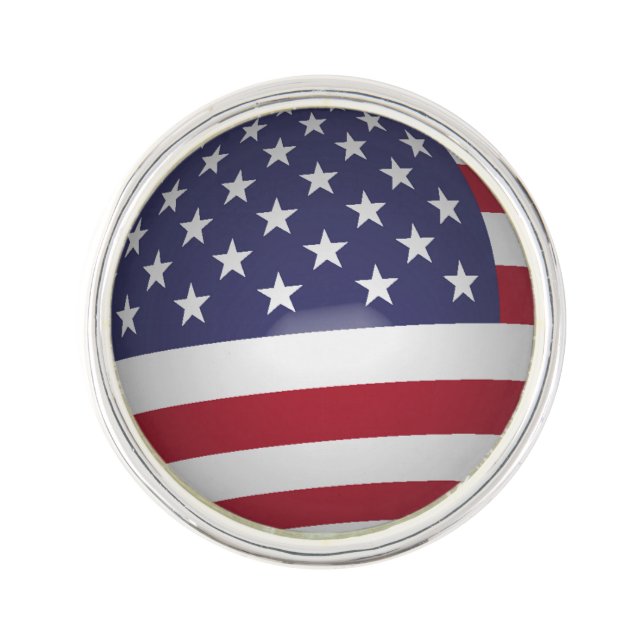 AMERICAN FLAG PIN (Front)