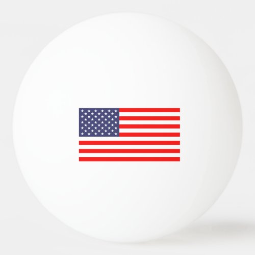 American flag ping pong balls for table tennis