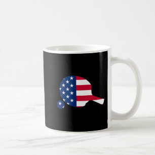American Flag Ping Pong Table Tennis Player Equipm Coffee Mug