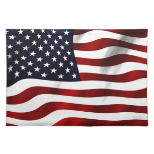 American Flag Placemat