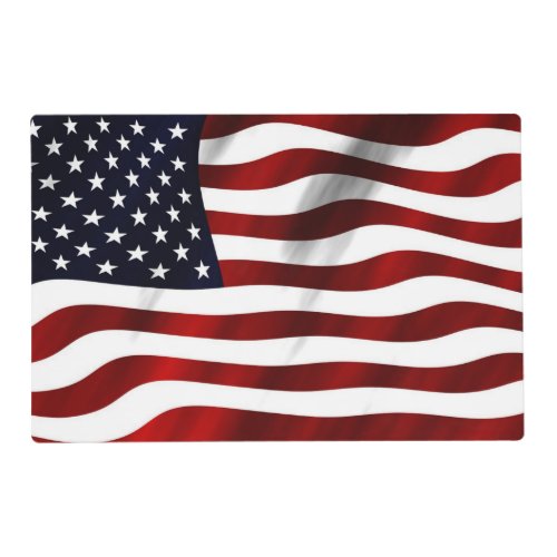 American Flag Placemat