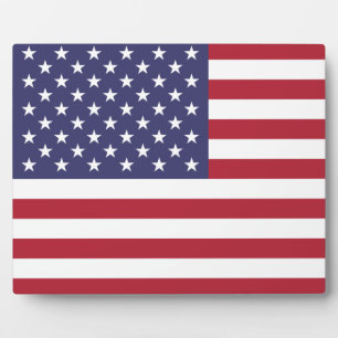 American Flag Plaque