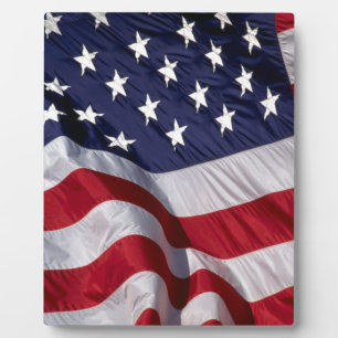 American Flag Plaque