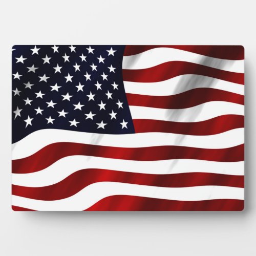 American Flag Plaque