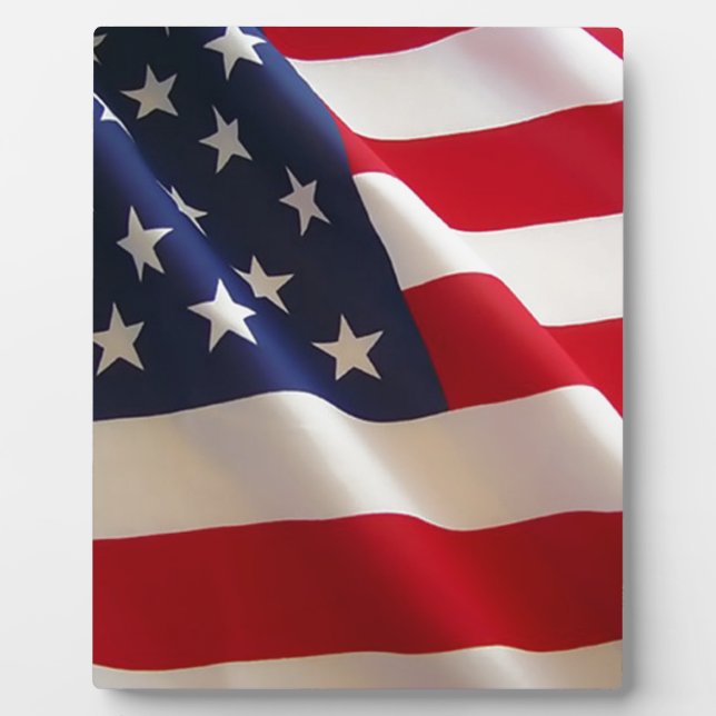 American Flag Plaque (Front)
