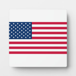 American Flag Plaque