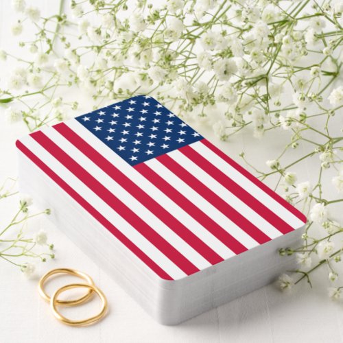 American Flag Playing Cards