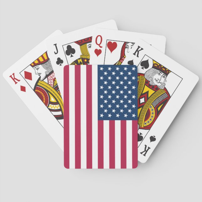 American Flag Playing Cards (Back)