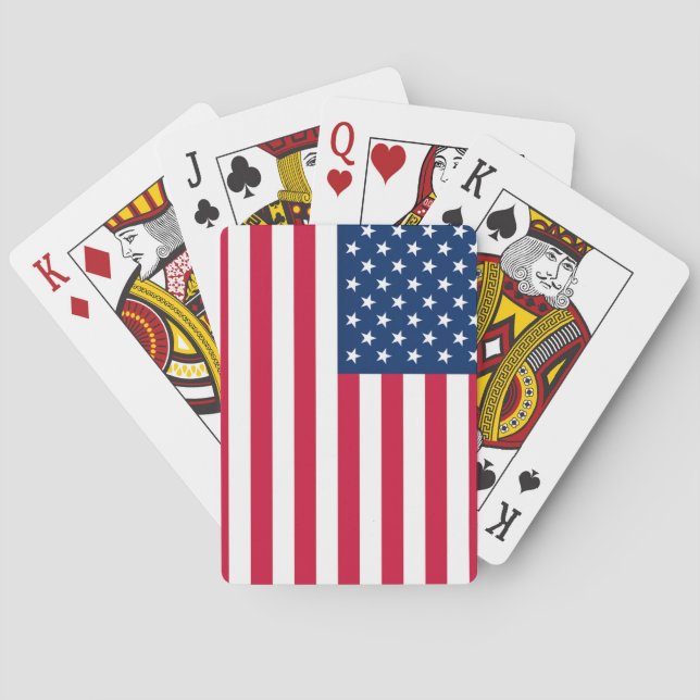 American Flag Playing Cards (Back)