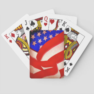 American Flag Playing Cards, Standard Index faces. Poker Cards