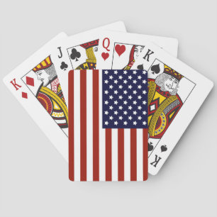 American Flag Poker Cards