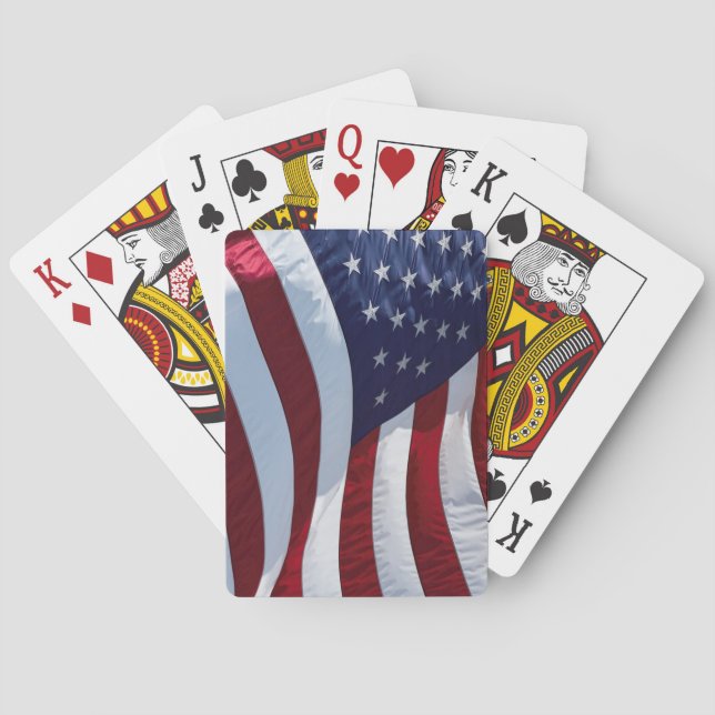 American Flag Poker Cards (Back)