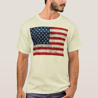American Flag Portrait T-Shirt