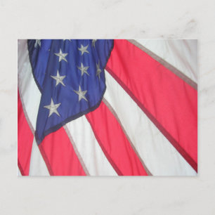 American Flag Post Card