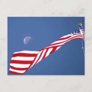 American Flag Postcard