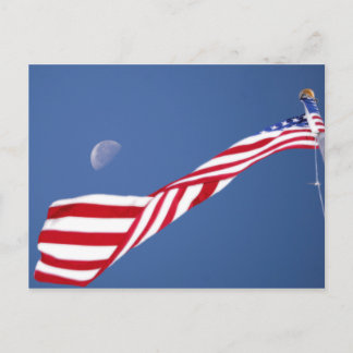 American Flag Postcard