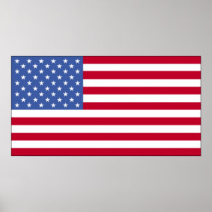 American Flag Poster