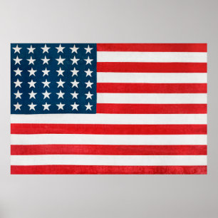 American Flag Poster