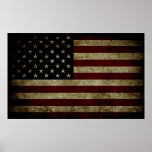 American Flag Poster
