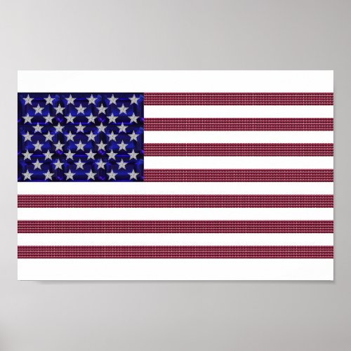 American Flag Poster