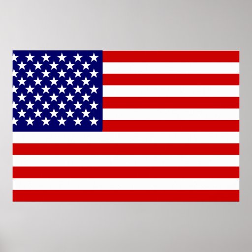 American flag poster | Zazzle