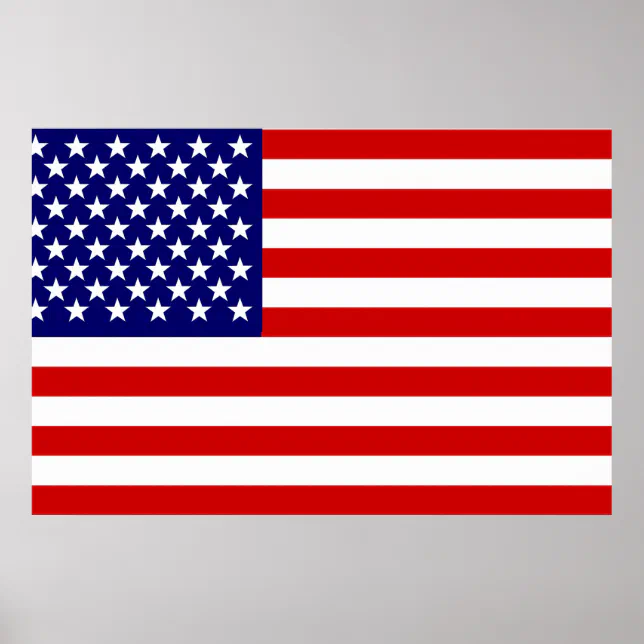 American flag poster | Zazzle