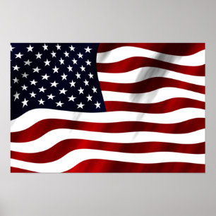 American Flag Poster