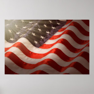 American Flag Poster