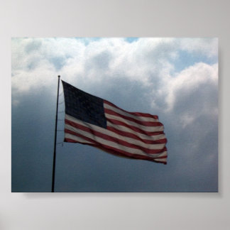 American Flag Poster