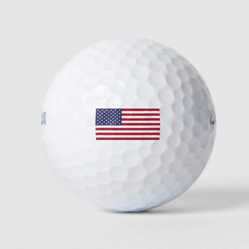 American Flag Products Golf Balls