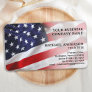 American Flag Professional Corporate Patriotic Business Card