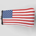 American Flag Putter Golf Head Cover at Zazzle